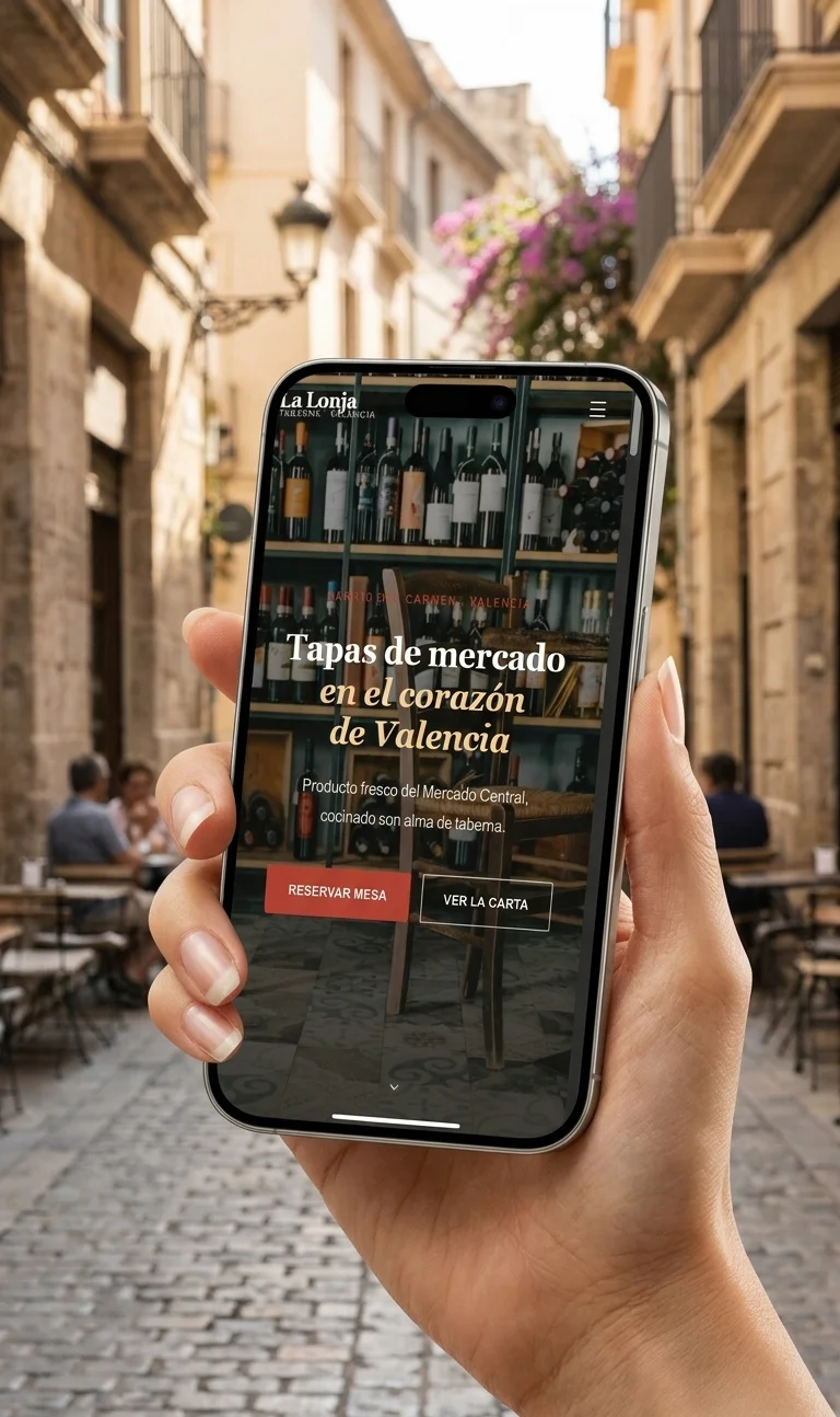 Carta digital de Taberna La Lonja